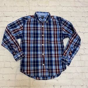 Tommy Hilfiger Plaid Button Down Shirt Size S (8/10)